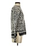 Rebecca Taylor Animal Print Ivory Pullover Sweater Size XS - photo 4
