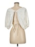 Billabong Ivory 3/4 Sleeve Blouse Size M - photo 2