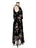 Just Fab 100% Polyester Floral Black Casual Dress Size M - photo 4