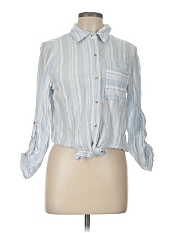 Love Notes Long Sleeve Button-Down Shirt (view 1)