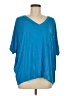 Adrienne Blue 3/4 Sleeve T-Shirt Size M - photo 1