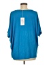 Adrienne Blue 3/4 Sleeve T-Shirt Size M - photo 2