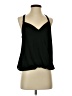 Naked Zebra 100% Polyester Black Sleeveless Blouse Size S - photo 1