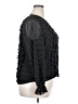 Tommy Hilfiger 100% Polyester Polka Dots Black Long Sleeve Blouse Size XXL - photo 4