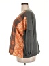 Cato Plaid Orange Pullover Sweater Size 18 - 20 - photo 5