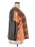 Cato Plaid Orange Pullover Sweater Size 18 - 20 - photo 4