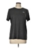 Under Armour 100% Polyester Gray Active T-Shirt Size L - photo 1