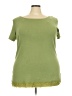 Venezia Green Short Sleeve Top Size 22 - 24 Plus - photo 1