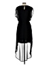 Libian Solid Black Cocktail Dress Size L (estimated) - photo 2