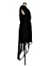 Libian Solid Black Cocktail Dress Size L (estimated) - photo 4