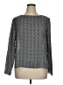 Eva Longoria 100% Polyester Black Long Sleeve Blouse Size XL - photo 1