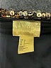 H&M 100% Polyester Gold Formal Skirt Size 4 - photo 4