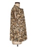 Assorted Brands Animal Print Brown Tan Short Sleeve Blouse Size M - photo 4