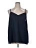 Torrid 100% Polyester Blue Sleeveless Blouse Size 1X Plus (1) - photo 1