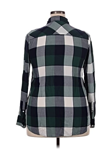 Merona Long Sleeve Button-Down Shirt (view 2)