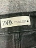 Zara Solid Black Formal Skirt Size S - photo 4