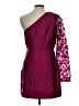 Lulus 100% Polyester Burgundy Cocktail Dress Size L - photo 2