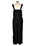 Ann Taylor LOFT Solid Black Jumpsuit Size L - photo 2
