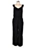 Ann Taylor LOFT Solid Black Jumpsuit Size L - photo 1