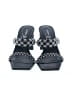Chinese Laundry Gray Black Sandals Size 6 - photo 2