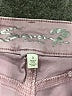 Seven7 Color Block Purple Jeans Size 8 - photo 7