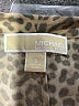 MICHAEL Michael Kors 100% Polyester Animal Print Gold Long Sleeve Blouse Size S - photo 7