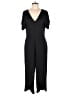 Spenser Jeremy Solid Black Jumpsuit Size L - photo 1