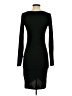 Leith Solid Black Casual Dress Size S - photo 2