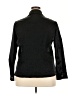 Susan Graver Solid Black Jacket Size XXL (estimated) - photo 2