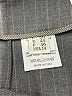 Brunello Cucinelli 100% Virgin Wool Houndstooth Gray Wool Pants Size 14 - photo 8