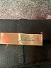 Solemio Solid Black Casual Skirt Size S - photo 4