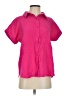 Staccato 100% Rayon Pink Short Sleeve Blouse Size S - photo 1