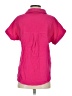 Staccato 100% Rayon Pink Short Sleeve Blouse Size S - photo 2