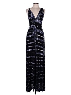 chinese dress ladies Gypsy 05 teal patterned silk sleeveless maxi dress main image 0