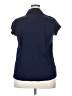 Monday Fun Blue Short Sleeve Blouse Size XXL - photo 2