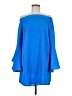 TCEC 100% Polyester Solid Blue Kimono Size S - photo 1