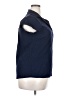 Monday Fun Blue Short Sleeve Blouse Size XXL - photo 4