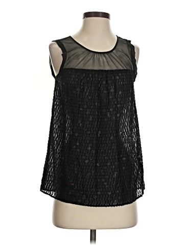 Broadway & Broome Sleeveless Silk Top (view 1)