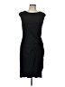 Tahari Solid Black Cocktail Dress Size L - photo 1