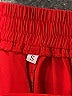 Unbranded Solid Red Dress Pants Size S - photo 4