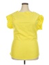 Unbranded Yellow Short Sleeve Top Size 2X (estimated) - photo 1