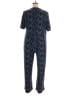 H By Halston Paisley Blue Jumpsuit Size XL - photo 2