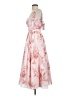 Maison Amory Floral Pink Cocktail Dress Size S - photo 5