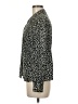 Covington 100% Polyester Animal Print Black Long Sleeve Blouse Size M (petite) - photo 5