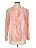 Pilcro Pink Long Sleeve Blouse Size S - photo 1