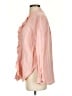 Pilcro Pink Long Sleeve Blouse Size S - photo 5