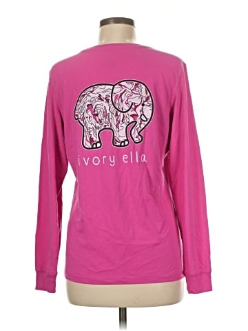 Ivory Ella Long Sleeve T-Shirt (view 2)