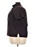 Port Authority Black Short Sleeve Blouse Size 3X - photo 5