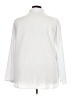 Unbranded 100% Polyester Solid White Long Sleeve Blouse Size 4X - photo 2