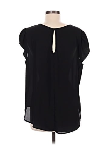 Fashion Magazine Short Sleeve Blouse (view 2)